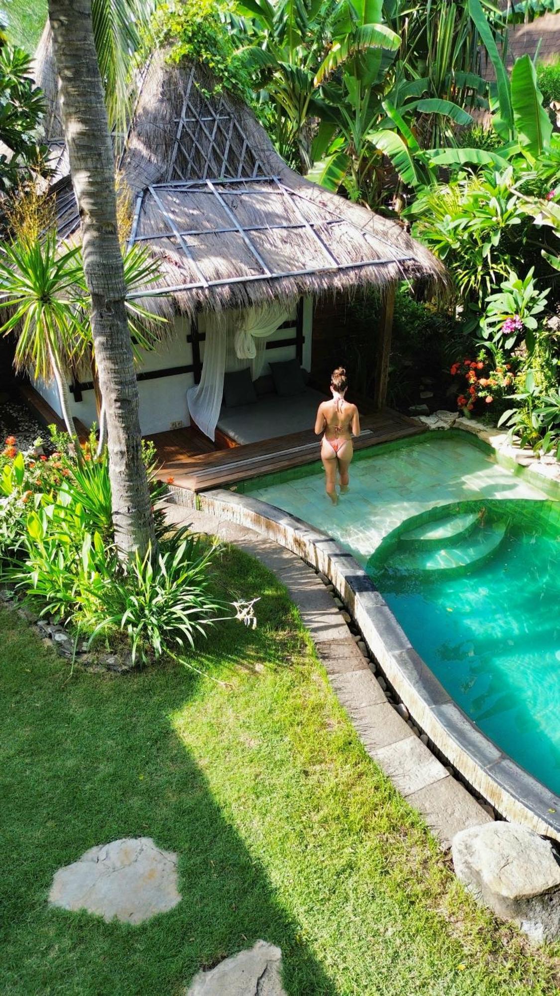 Villa Bhuvana With Private Swimming Pool Gili Trawangan Luaran gambar