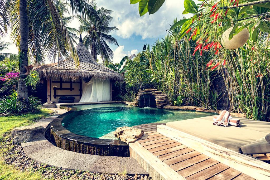Villa Bhuvana With Private Swimming Pool Gili Trawangan Bilik gambar